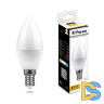 Лампа светодиодная Feron E14 7W 2700K Свеча Матовая LB-97 25475