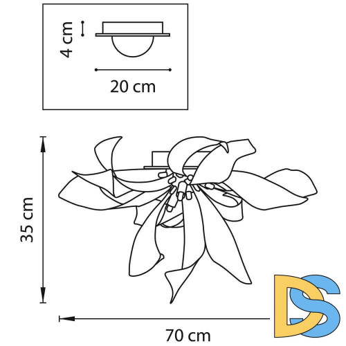 Потолочная люстра Lightstar Turbio 754167