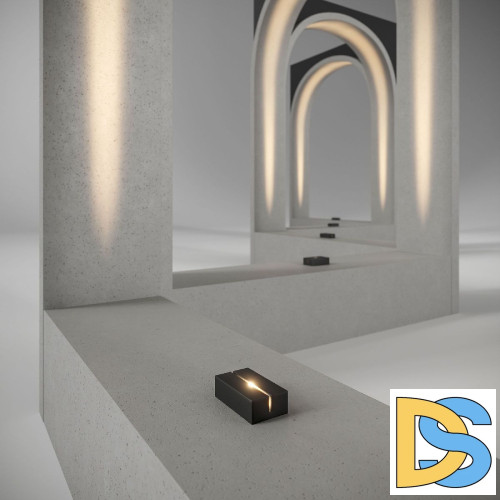 Уличный настенный светильник Arlight LGD-STRIPE-3W Warm3000 052858