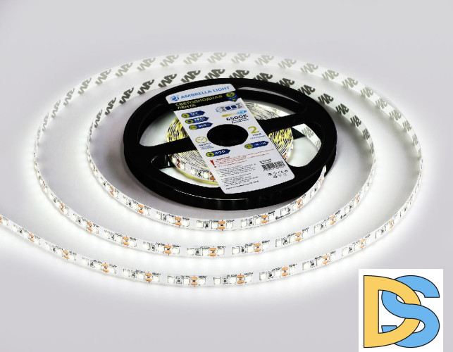 Светодиодная лента Ambrella Light LED Strip 12В 2835 9,6Вт/м 6500K 5м IP20 GS1103