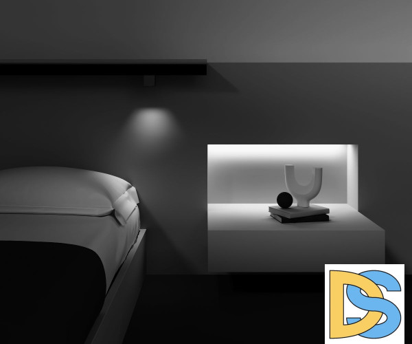 Трековый магнитный светильник Maytoni Alfa S TR133-4-7W-DS-BS