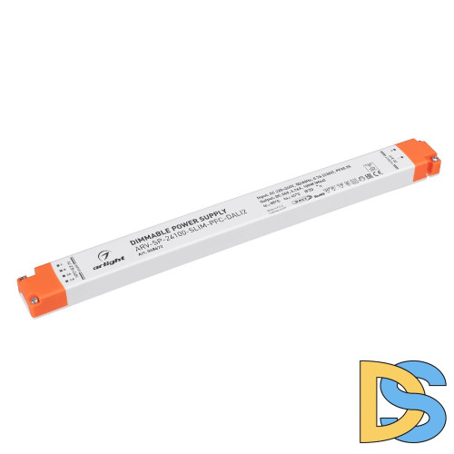 Блок питания Arlight ARV-SP-24100-SLIM-PFC-DALI2 (24V, 4.16A, 100W) 048672