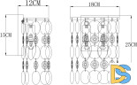 Бра Arte Lamp Pipirima A4041AP-2CC
