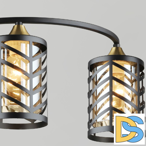 Потолочная люстра Reluce 05943-0.3-04 BK+COP