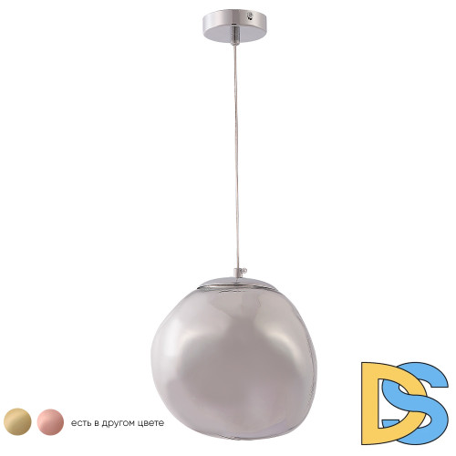 Подвесной светильник Crystal Lux MALAGA SP1 D200 CHROME
