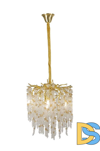 Подвесная люстра AM Group DIAMAND D400 Gold