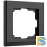 Рамка Werkel Stark на 1 пост черный W0011808 4690389161735