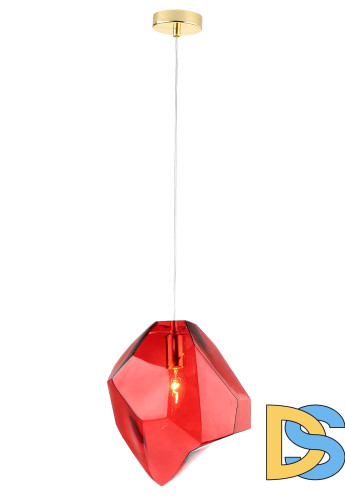 Подвесной светильник Crystal Lux NUESTRO SP1 GOLD/RED