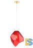 Подвесной светильник Crystal Lux NUESTRO SP1 GOLD/RED