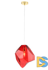 Подвесной светильник Crystal Lux NUESTRO SP1 GOLD/RED