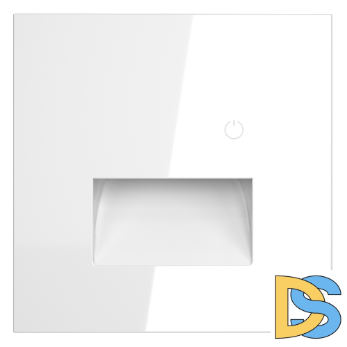 Накладка для подсветки светодиодной с датчиком, S70 (белый глянцевый)