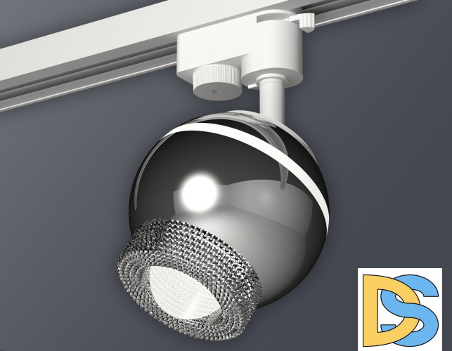 Трековый однофазный светильник с подсветкой Ambrella Light Track System XT1104001 (A2520, C1104, N7191)