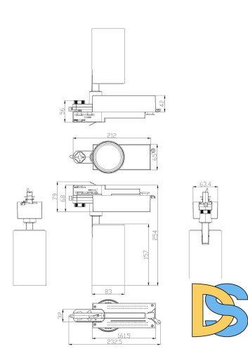 Трековый светильник ЭРА SТR-30-36-40K-B30 Б0049766