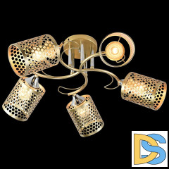 Люстра на штанге Reluce 01322-0.3-05 MATT GOLD+CR