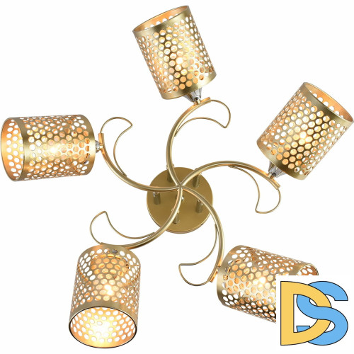 Люстра на штанге Reluce 01322-0.3-05 MATT GOLD+CR