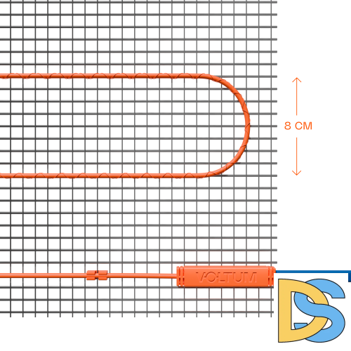Нагревательный мат VLT01-150-3.0