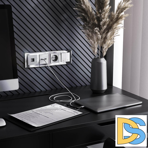 Рамка на 4 поста Werkel Diamant зеркальный W0041220 4690389158858