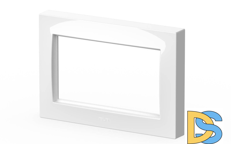 Рамка для двухместной розетки без заземления ELBI Vega 510-015600-908