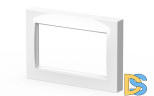 Рамка для двухместной розетки без заземления ELBI Vega 510-015600-908