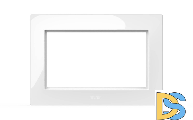Рамка для двухместной розетки без заземления ELBI Vega 510-015600-908