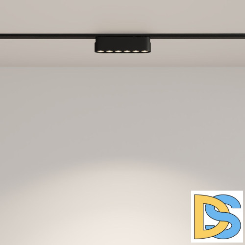 Трековый магнитный светильник Maytoni Points TR082-1-6W4K-M-B