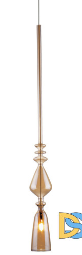 Подвесной светильник Crystal Lux Lux New SP1 B Amber