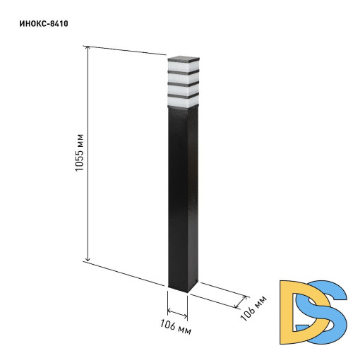 Ландшафтный светильник Эра ИНОКС-8410 Б0057530