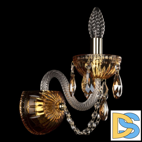 Бра Bohemia Ivele Crystal 5402B/1/141 G Amber/M-1G K721