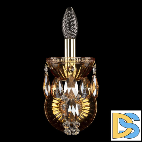 Бра Bohemia Ivele Crystal 5402B/1/141 G Amber/M-1G K721