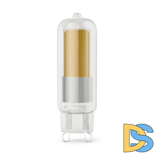 Лампа светодиодная Gauss G9 3.5W 4100K прозрачная 107809203