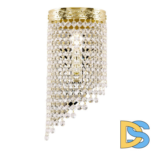 Настенный светильник Bohemia Ivele Crystal 83401BL/15IV-33 G R