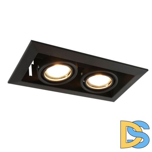 Встраиваемый светильник Arte Lamp Cardani Piccolo A5941PL-2BK