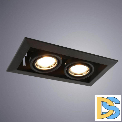 Встраиваемый светильник Arte Lamp Cardani Piccolo A5941PL-2BK