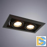 Встраиваемый светильник Arte Lamp Cardani Piccolo A5941PL-2BK