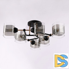 Потолочная люстра Arte Milano Amalfi 324308/6 BK+FG
