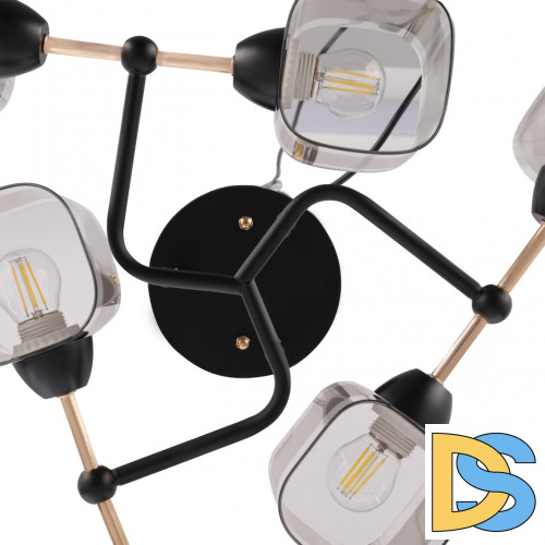 Потолочная люстра Arte Milano Amalfi 324308/6 BK+FG