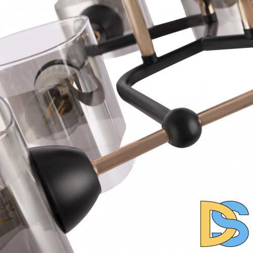 Потолочная люстра Arte Milano Amalfi 324308/6 BK+FG