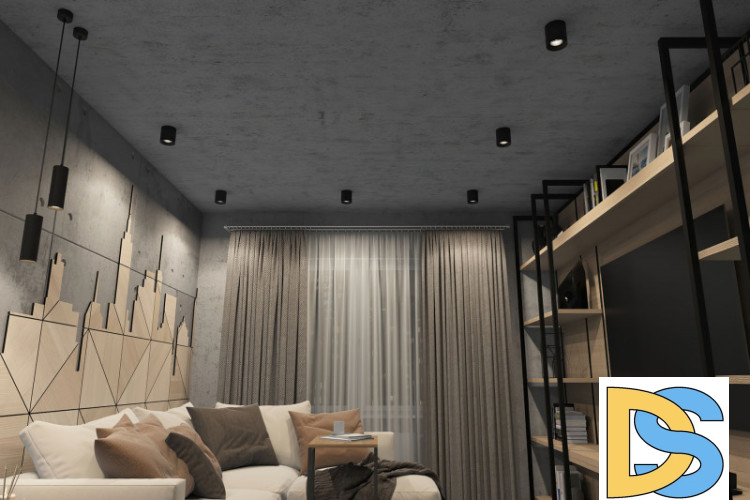 Накладной светильник Denkirs DK3090-BK+CH