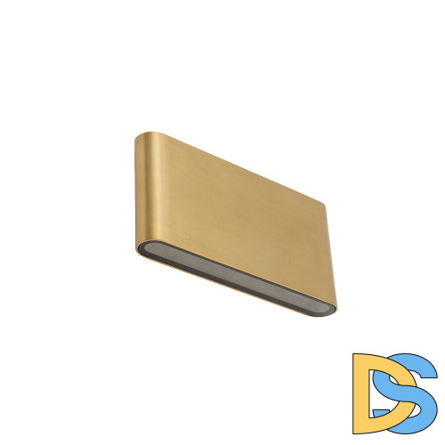 Уличный настенный светильник Nowodvorski Semi Led M Brass 11366