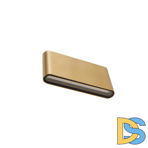 Уличный настенный светильник Nowodvorski Semi Led M Brass 11366