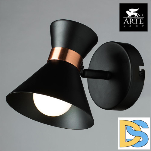 Спот Arte Lamp Baltimore A1406AP-1BK