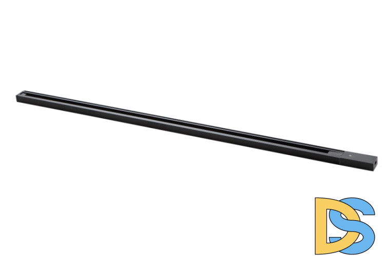 Шинопровод однофазный с питанием и заглушкой Crystal Lux CLT 0.11 CLT 0.11 01 L2000 BL