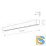 Настенный светильник Nowodvorski Straight Wall LED L 7560