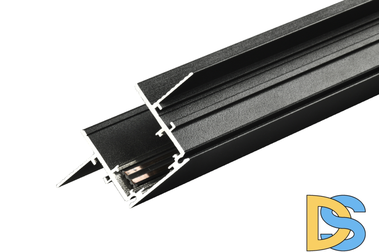 Шинопровод магнитный встраиваемый iLedex Vision 4822-65/48-1000-BK