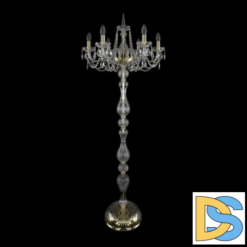 Торшер Bohemia Ivele Crystal 1402T1/6/195-160 G