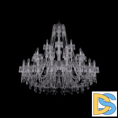 Подвесная люстра Bohemia Ivele Crystal 1403/20+10+5/460 Ni