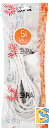 Удлинитель электрический Эра UX-1е-5m Б0039818