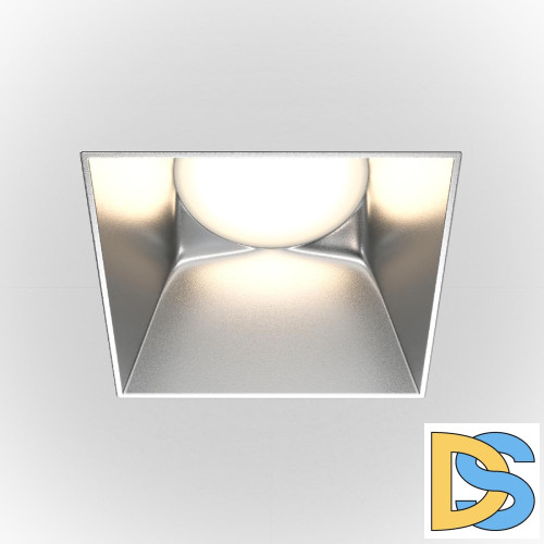 Встраиваемый светильник Maytoni Technical Share DL051-01-GU10-SQ-WS