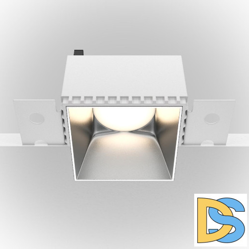 Встраиваемый светильник Maytoni Technical Share DL051-01-GU10-SQ-WS