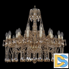 Подвесная люстра Bohemia Ivele Crystal 1413/16+8+4/300 G M721